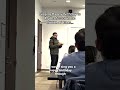 Singing Happy Birthday to My Professor in the Middle of Class…