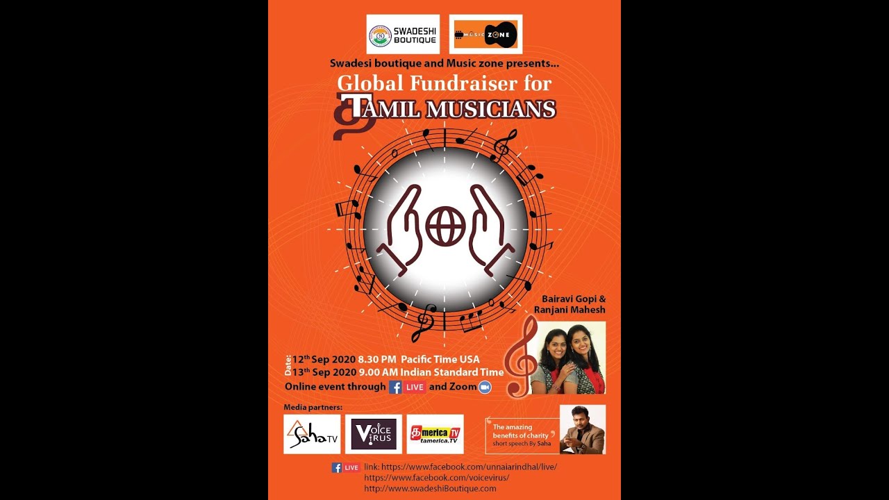 Global fund raising event | Musicians welfare event from Voice Virus | Facebook live |Mash-up songs