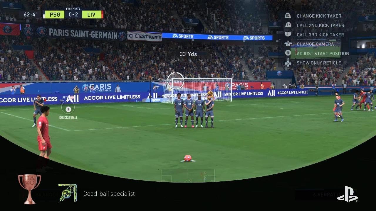 The best free kick in fifa 22 YouTube