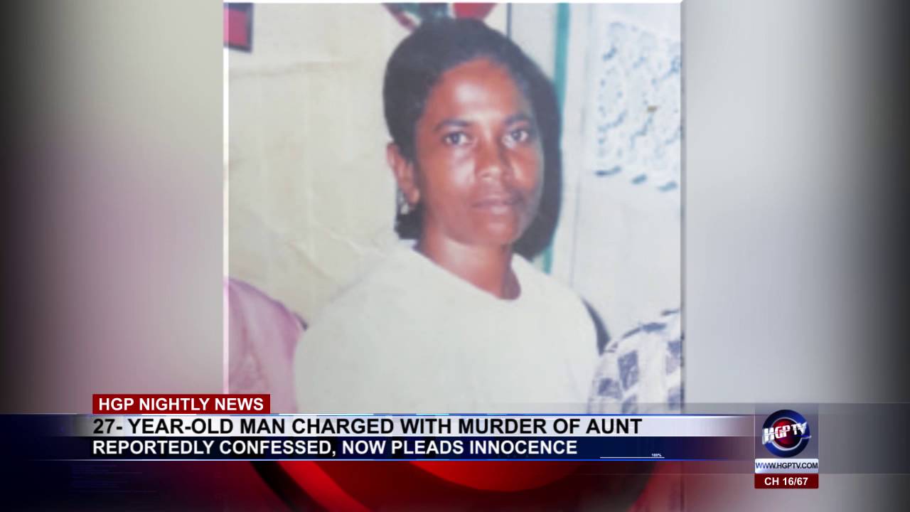 27 YEAR OLD MAN CHARGED WITH MURDER OF AUNT - YouTube