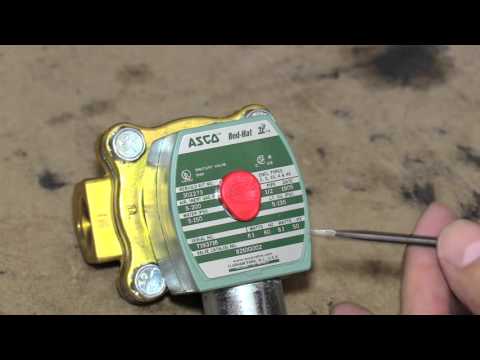 Comment identifier un ASCO Electrovanne