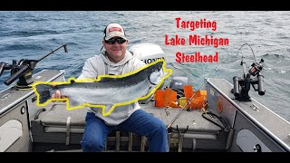 Lake Michigan Steelhead (Rainbow Trout) Fishing 2021 Reel Steel Challenge