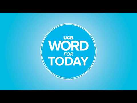 Pursue God’s purpose for your life | UCB Word For Today