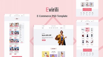 Evirili - eCommerce PSD Template | Themeforest Website Templates and Themes