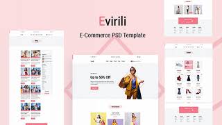 Evirili - eCommerce PSD Template | Themeforest Website Templates and Themes