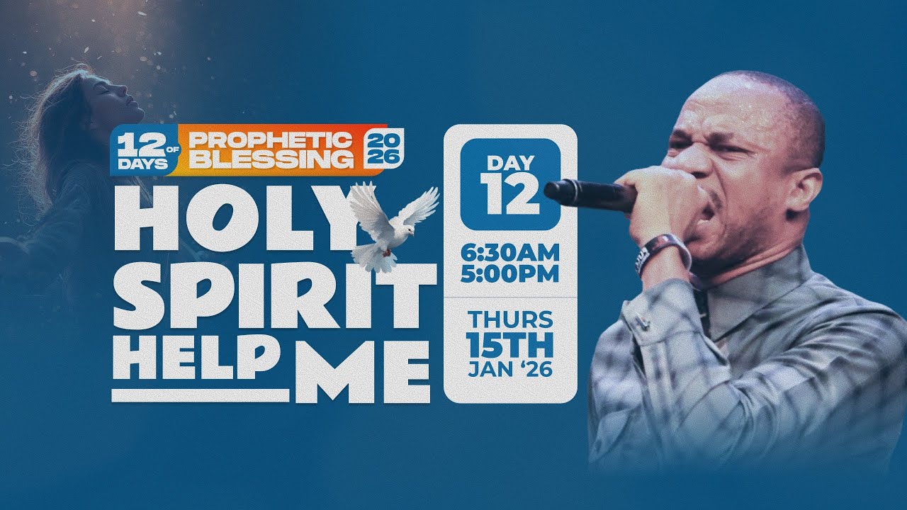 HOLY SPIRIT HELP ME || 12 DOPB (DAY 12 EVENING) WITH REV. NTIA I. NTIA || 15TH JAN. 2026