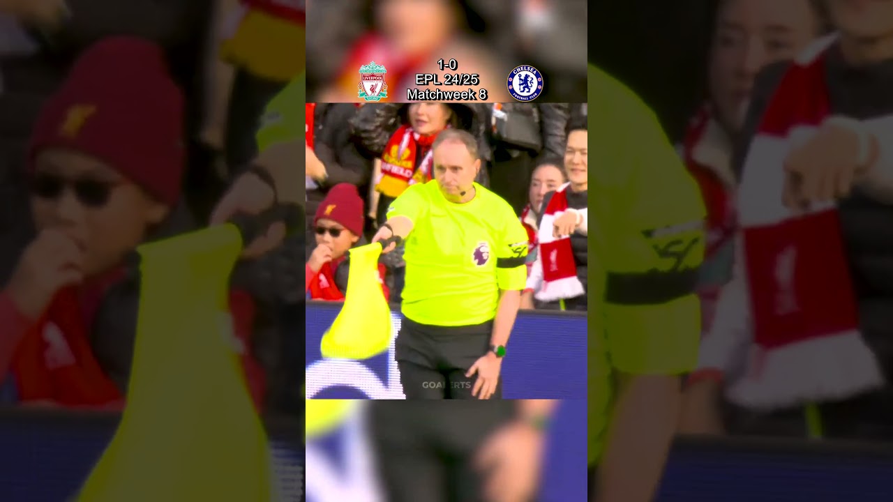 Liverpool vs Chelsea EPL 24/25.🔥