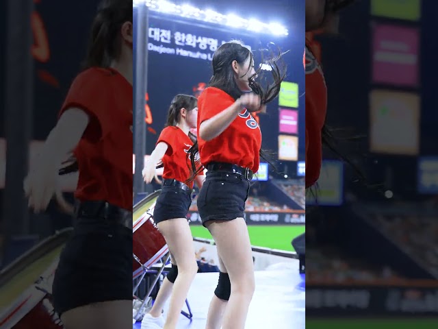 kia타이거즈 김민서치어리더 아웃송 직캠 #shorts #김민서 #치어리더 #응원  #직캠 #영상 #kia타이거즈 #아웃송