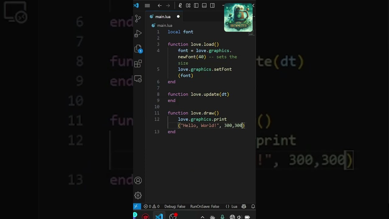 Make games with LOVE2D and LUA - Create games like Balatro and Move or Die
