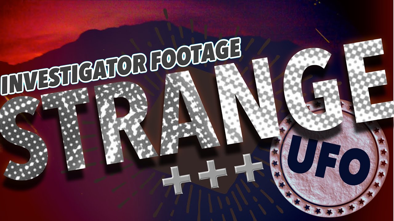 Rod UFOs on full spectrum camera + high strangeness