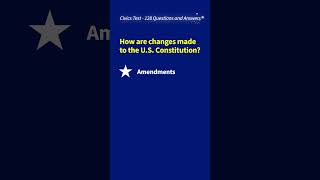 5th of 128 Civics Questions and Answers (2025 version) #civicstest   #americanenglish #amendment