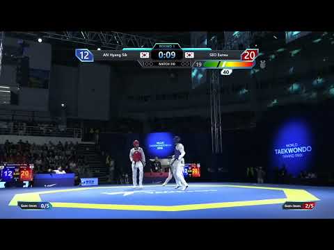 310 Round of 32 M 58kg KOR AN Hyang Sik KOR SEO Eunsu PGM