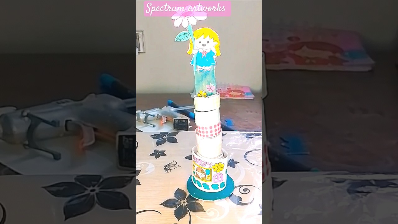 diy tape holder ✨🤩 🌻😀