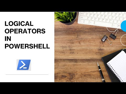 PowerShell - Logical Operators  | Logical Operators in PowerShell