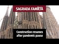 The Sagrada Família is under construction, again