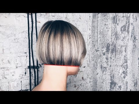 how-to-cut-bob-haircut-with-line-technique-tutorial