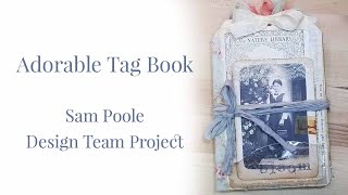Fun Simple Tag Book  #SPDT (Sam Poole Designs Design Team Project)