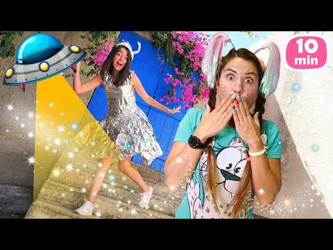 Ümit ve Sevcan legolarla oynuyor ve kıyafet seçiyorlar! Eğlenceli video.