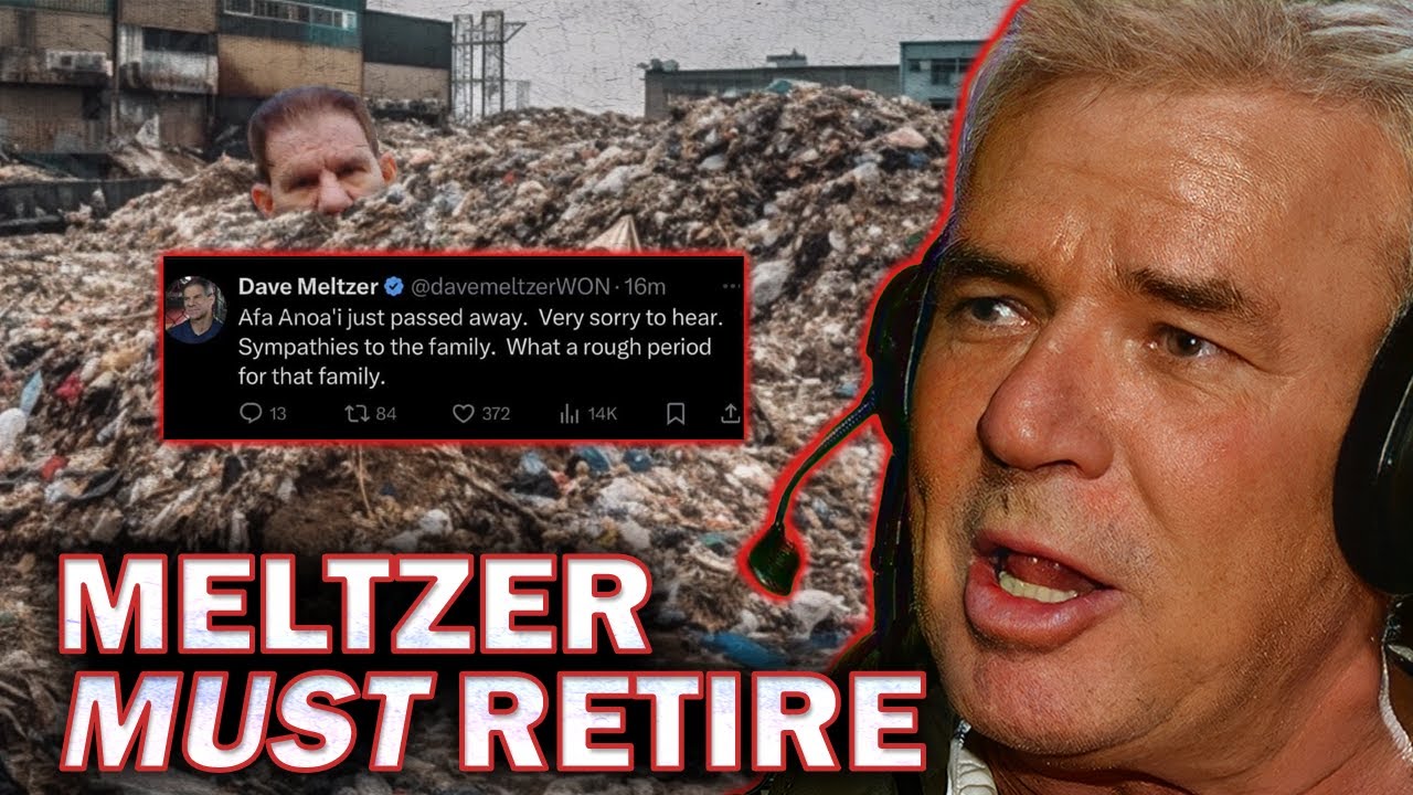 ERIC BISCHOFF: "DAVE MELTZER *fake reports* on AFA DEATH should END HIS CAREER!"