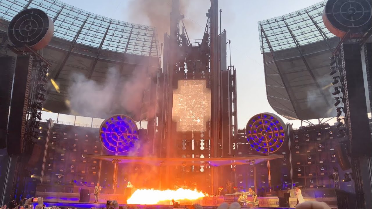 Rammstein - Mein Teil - Europe Stadium Tour - 2023 July 18 ...