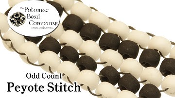 Odd Count Peyote Stitch Instructions