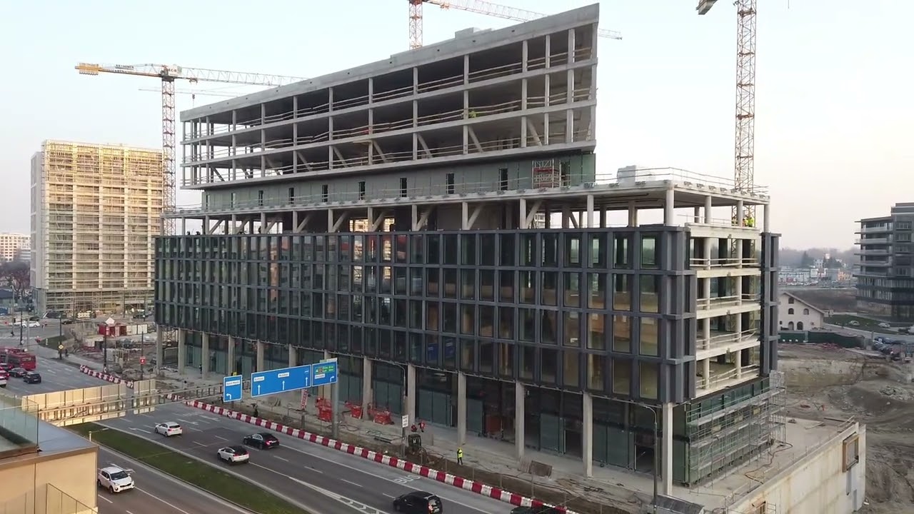 Výstavba v Bratislavskom Downtowne/ Chalupkova Offices, Downtown Yards, Zwirn, Malý Trh/ marec 2026