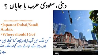 Middle East Countries or Japan ? Which one has better Earning and Quality of Life | Urdu