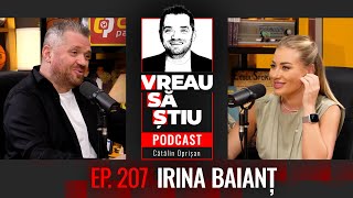 IRINA BAIANȚ: "Rochia de la Fantomă a avut 20 de kilograme!" | VREAU SĂ ȘTIU EP 207