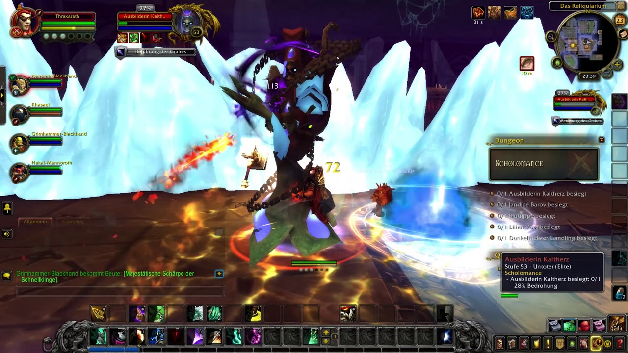 Ausbilderin Kaltherz - Scholomance - World of Warcraft