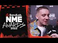 Aitch "still working" on scoring Liam Gallagher collaboration at the BandLab NME Awards 2022