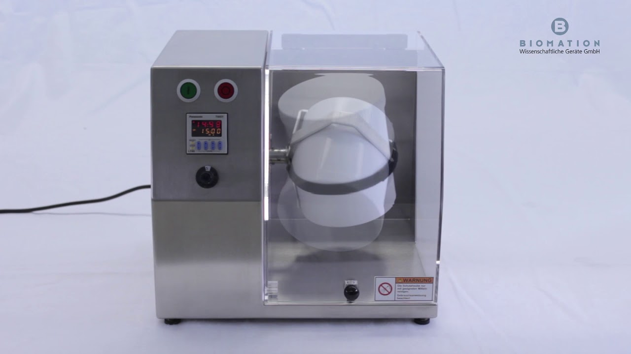 Mini Pulvermischer - Der kompakte Labormischer