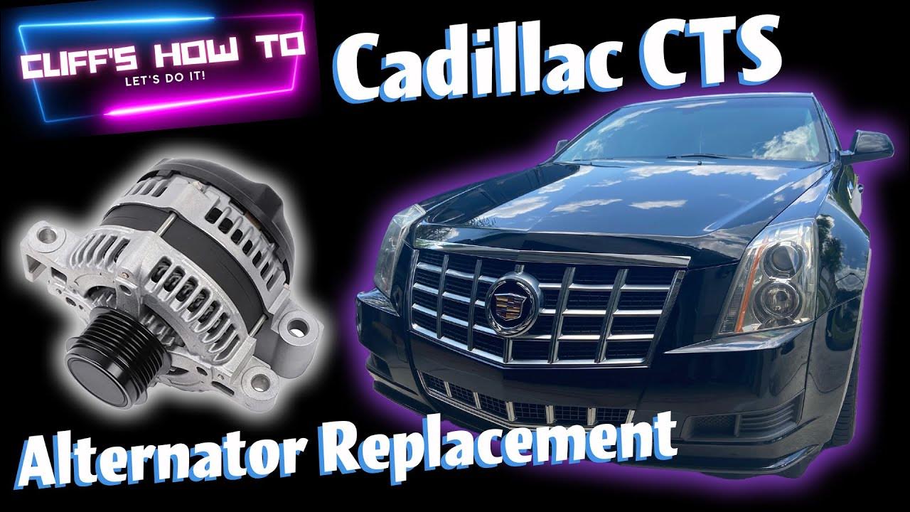 CTS Alternator Replacement - YouTube