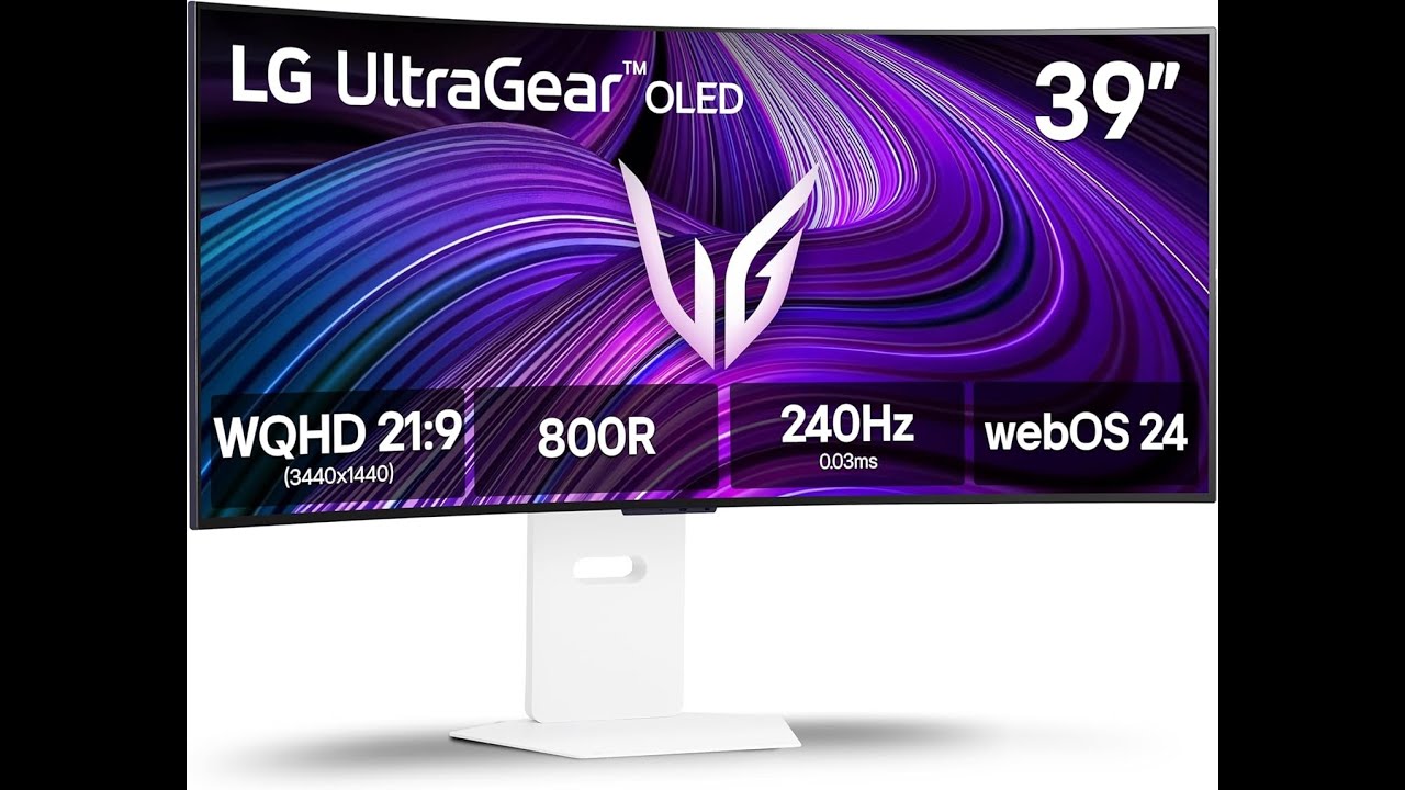 Review: LG 39GX90SA-W - 39” OLED Ultragear Curved Gaming Monitor