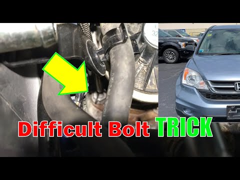 2007 Honda CR-V EGR valve trick FREE FIX how to remove/reinstall - YouTube