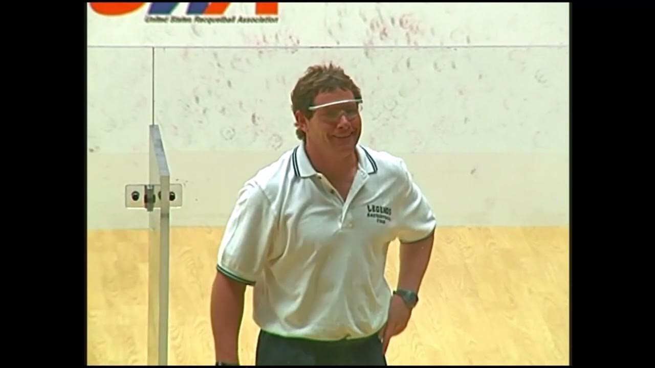 2002 Pro Racquetball US Open Marty Hogan vs Brett YouTube