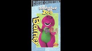 Opening & Closing To Barney's Alphabet Zoo (1999 VHS)