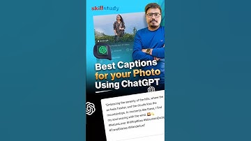 Generate Creative Captions for Instagram | ChatGPT for Social Media | Skill Study #chatgpt #tricks