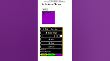 Safe Auto Clicker — Click Automation UI
