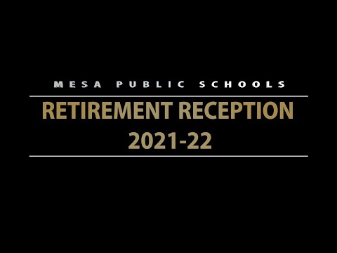 2021 22 MPS Retirement Reception