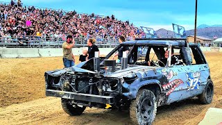 In The Pits At The Eagle Mountain Demolition Derby