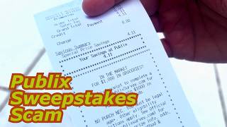 Publix Sweepstakes Scam Wealth