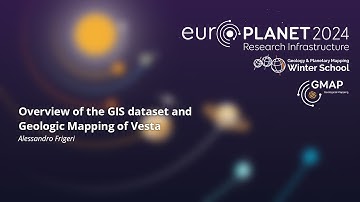 Overview of the GIS dataset and Geologic Mapping of Vesta