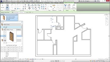 Revit Tutorial - Doors and windows and techniques