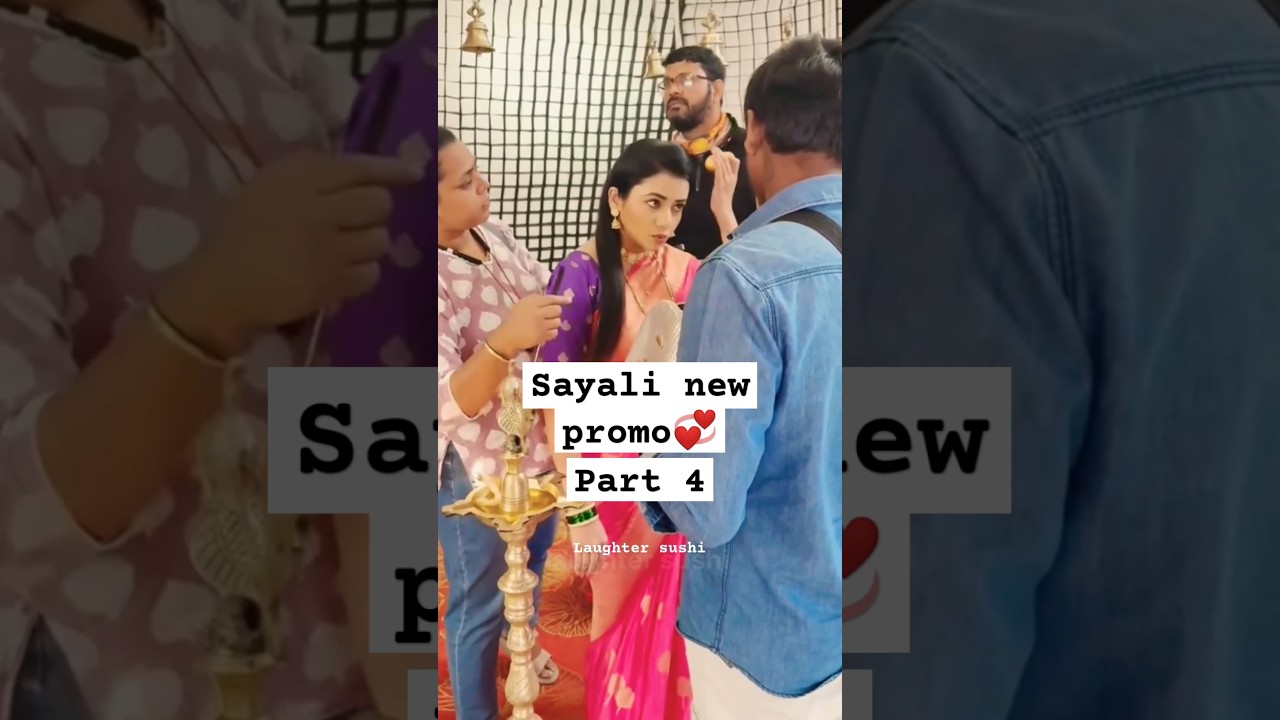 sayali new promo bts shooting 😍🔥ttm