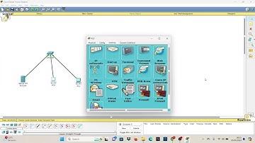 konfigurasi server terkait DHCP Server, DNS Server, Web/HTTP Server, Mail Server