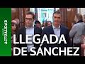 La llegada de SÁNCHEZ al CONGRESO