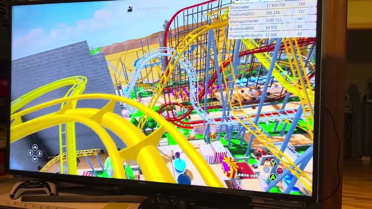 Theme Park Tycoon - Unlocking Tron type of ride