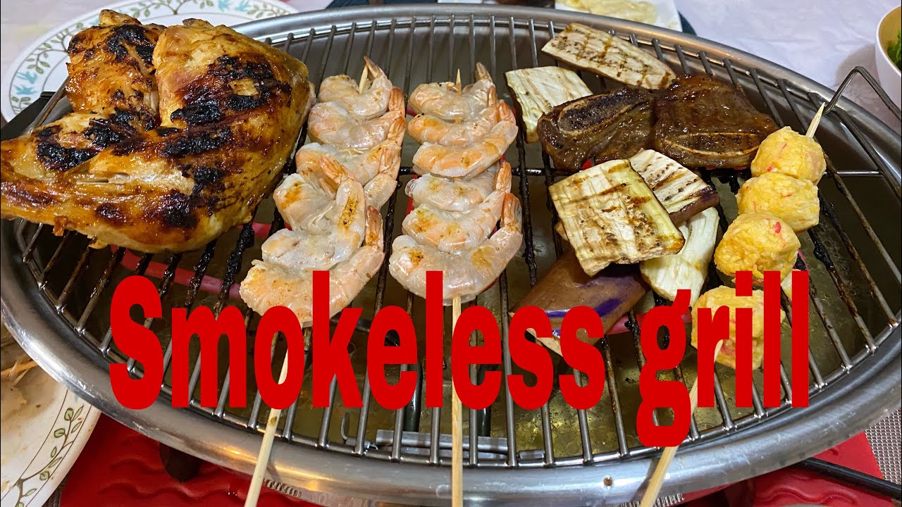 How to grill inside the house salad master smokeless grill shorts