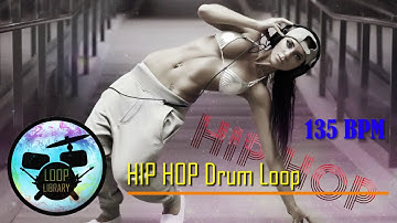 Hip Hop Drum LOOP beat 135 BPM PRACTICE Producer SOUND (Part 1) / BACKİNG TRACK METRONOME