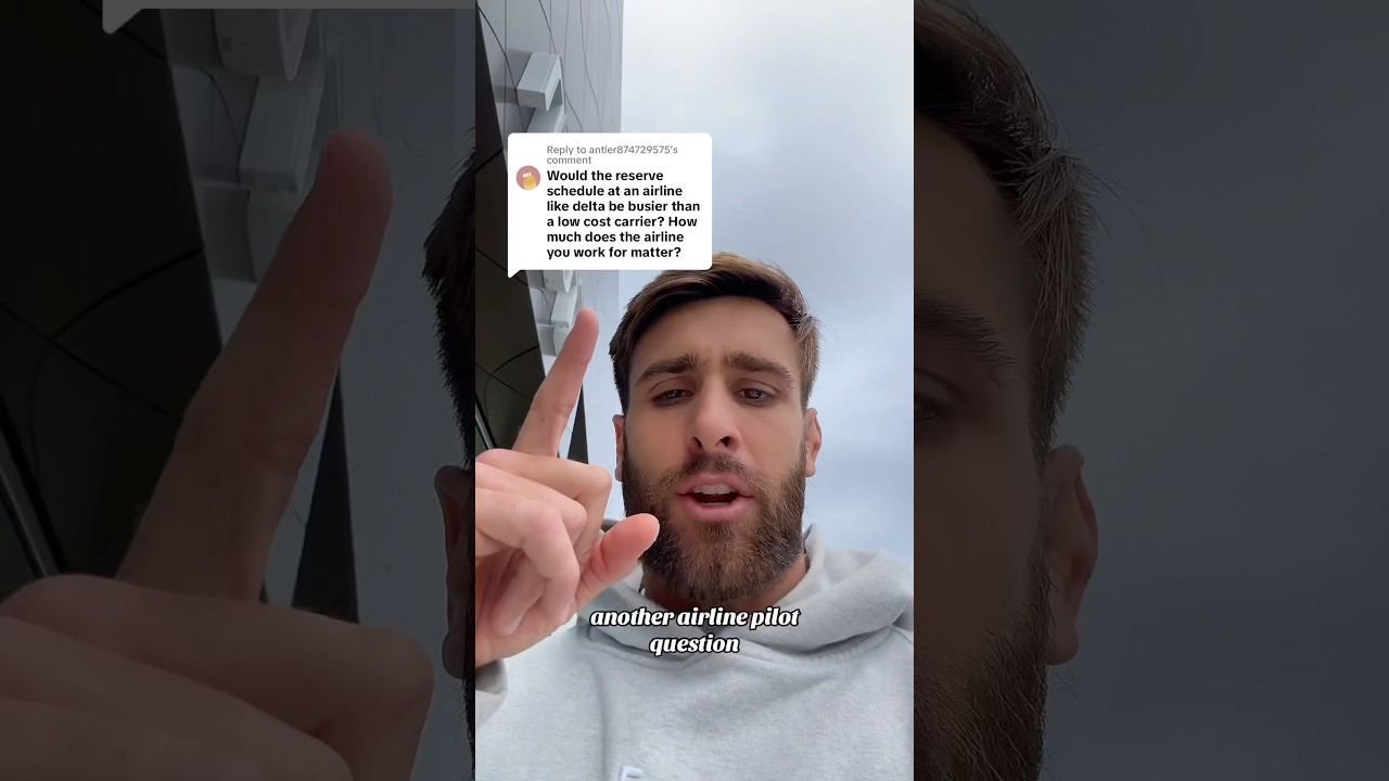 Airline Pilot on reserve schedule at Delta Airlines. Part 1 